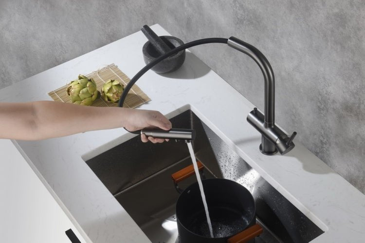 Apala 4 - way Grafit | Blue Water | Bateria kuchenna 4 drożna - 4