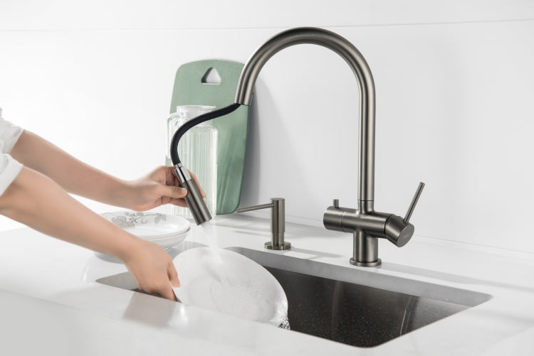 Cyrus Grafit | Blue Water | Bateria kuchenna z podłączeniem do filtra wody - 4