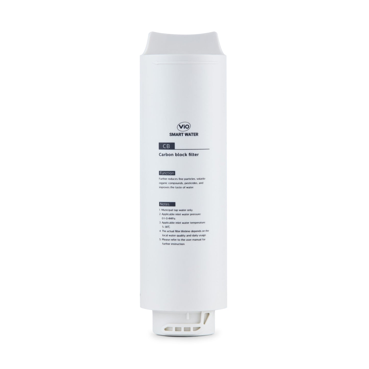 CB Filtr węglowy do UF02 - 600G | Wkład filtrujący | ViO filters - 1