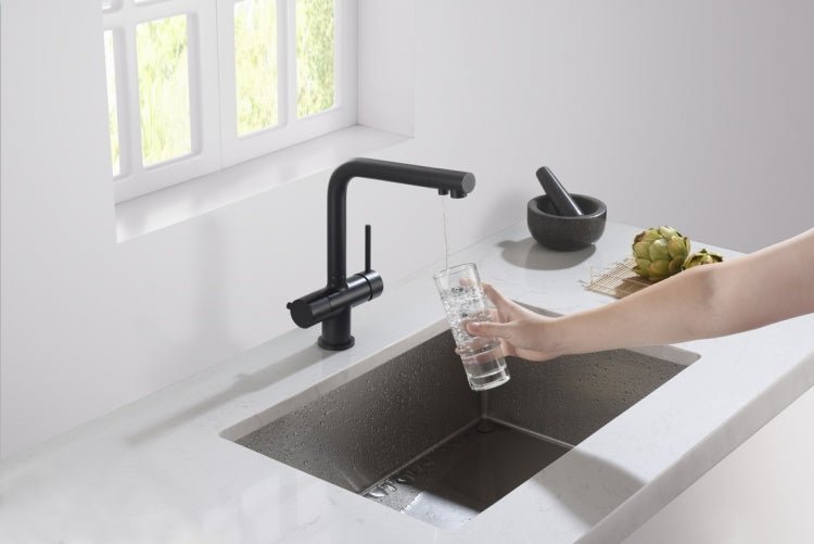 Crystal 4-way Czarny mat | Blue Water | Bateria kuchenna 4 drożna - 5