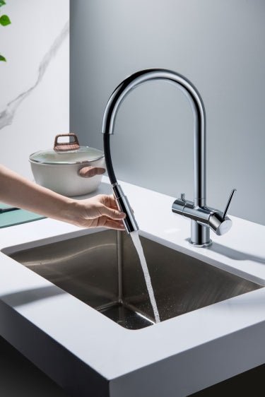 Cyrus Chrom | Blue Water | Bateria kuchenna z podłączeniem do filtra wody - 7