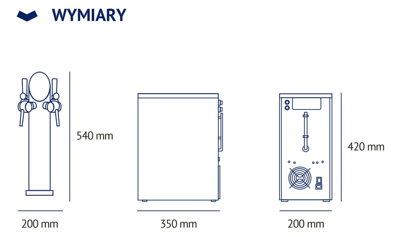 FlowCare TOWER 30 | Podblatowy dystrybutor wody - 7