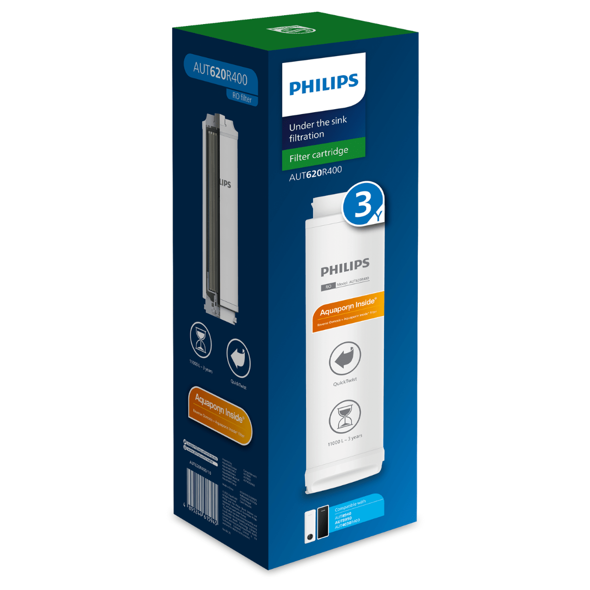 Membrana RO AUT620R400 | Wkład filtrujący | PHILIPS - 3