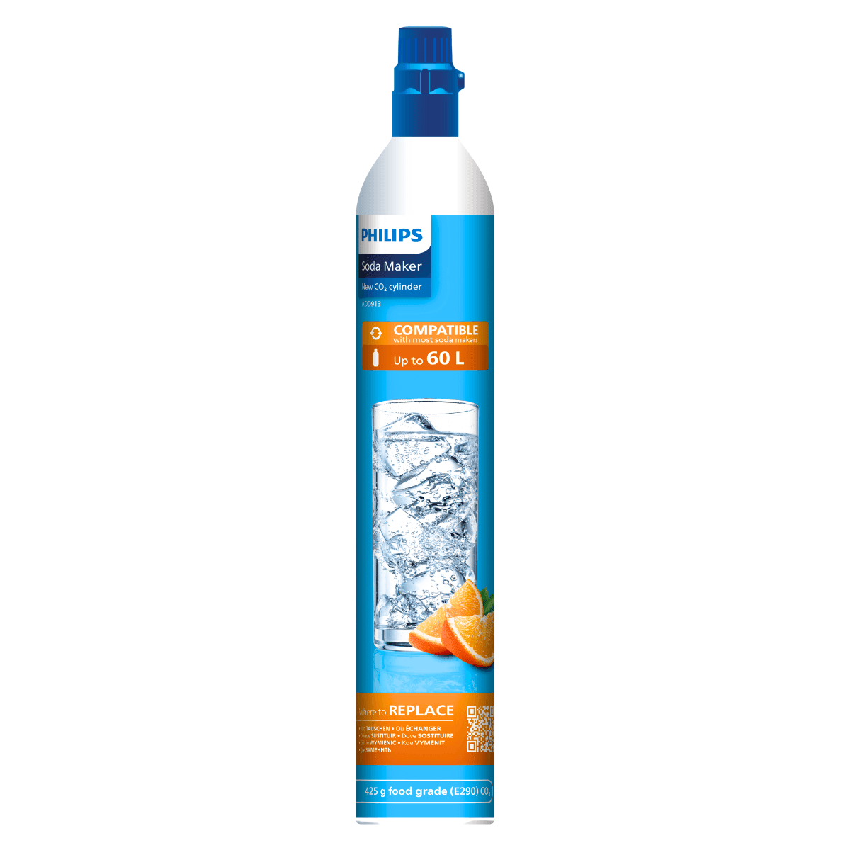 Nabój CO2 | Butla z gazem CO2 | PHILIPS - 3