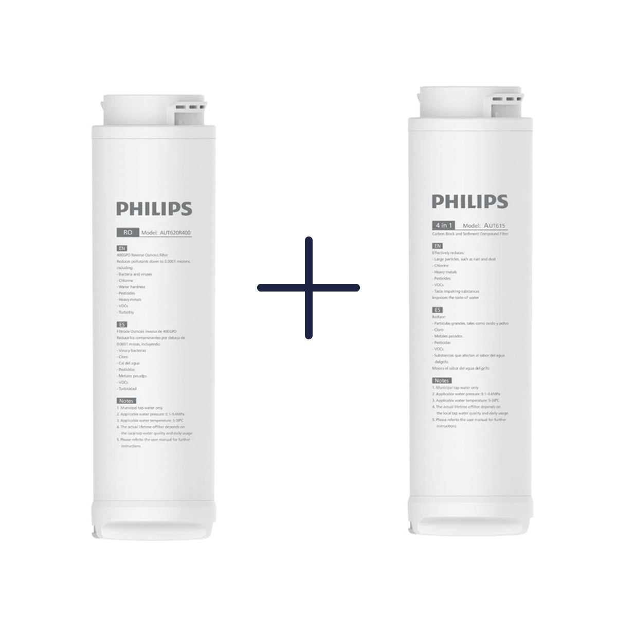 Комплект фильтров PHILIPS AUT620R400 + AUT615 для системы AUT8940 | PHILIPS