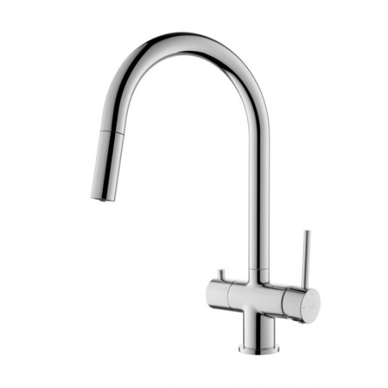 Cyrus Chrom | Blue Water | Bateria kuchenna z podłączeniem do filtra wody - 1