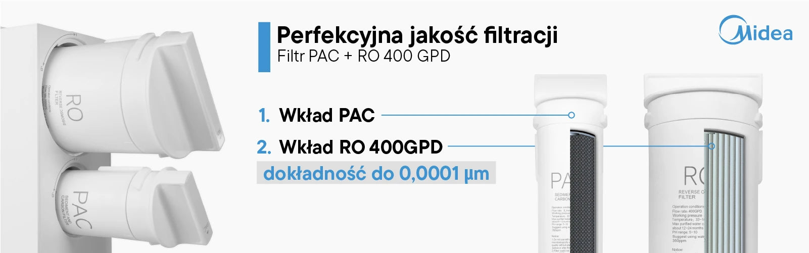 Midea RO 800GPD 2