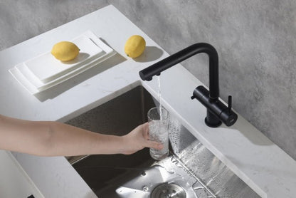 Apala 4 - way Czarny mat | Blue Water | Bateria kuchenna 4 drożna - 4