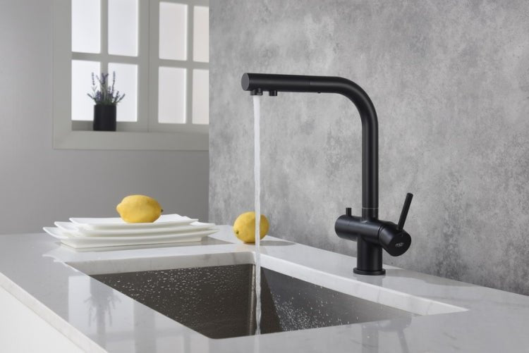 Apala 4 - way Czarny mat | Blue Water | Bateria kuchenna 4 drożna - 3