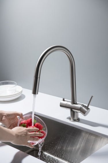 Cyrus 4-way Kolor stali | Blue Water | Bateria kuchenna 4 drożna - 4