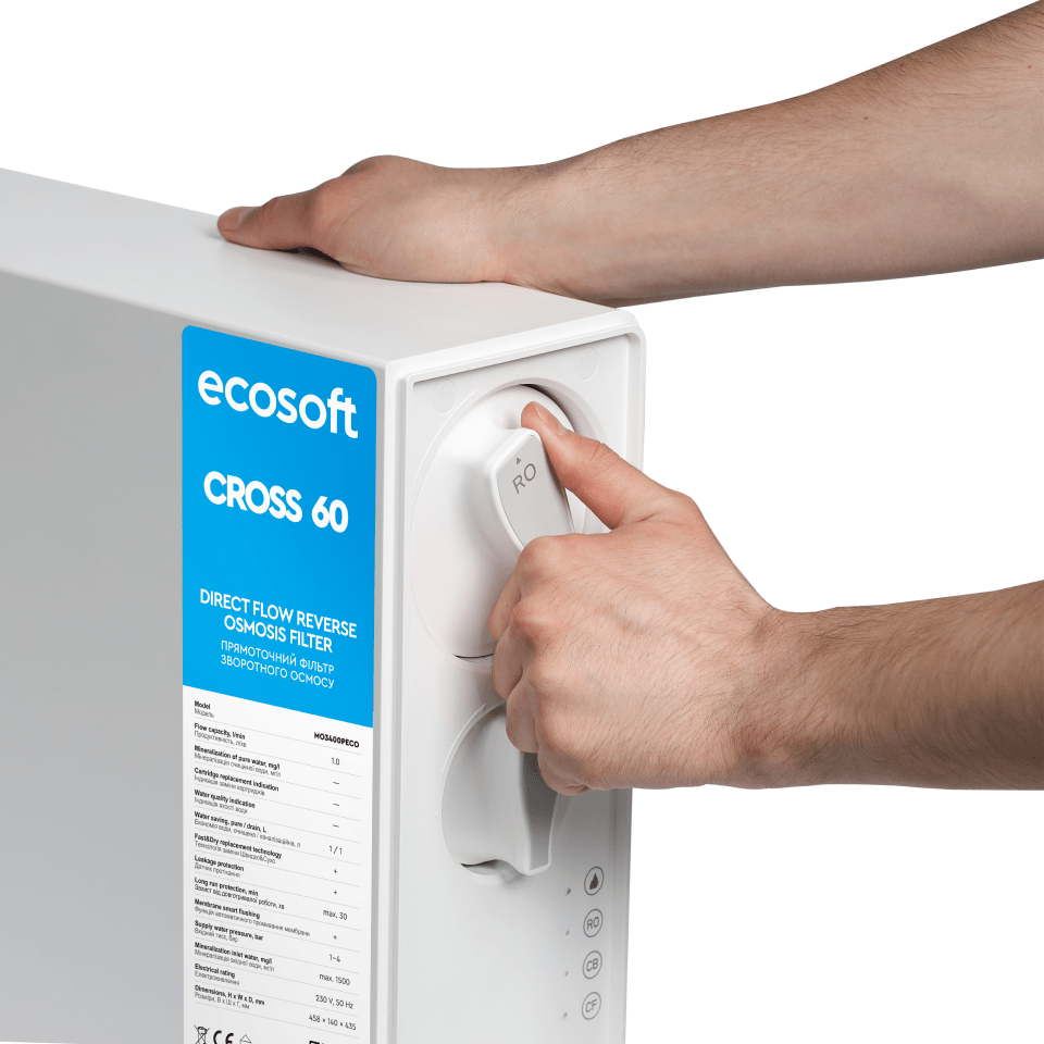 Ecosoft CROSS 60 | System odwróconej osmozy - 12