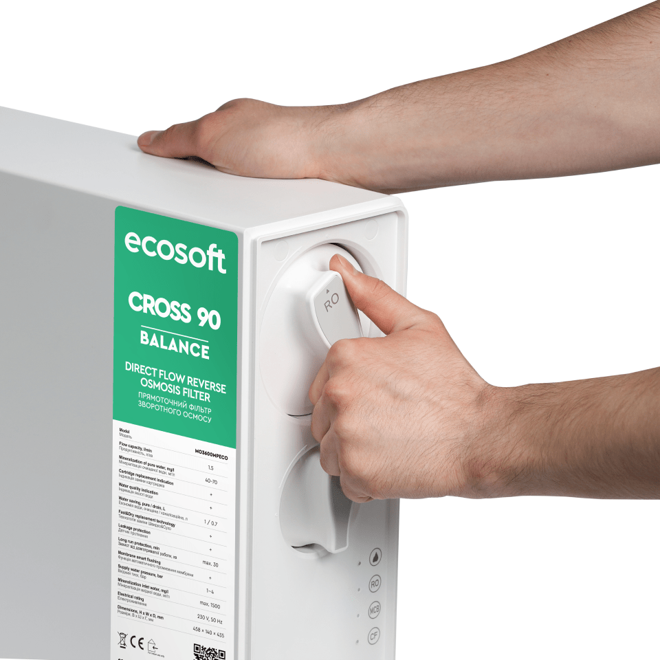 Ecosoft CROSS 90 Balance | System odwróconej osmozy - 10