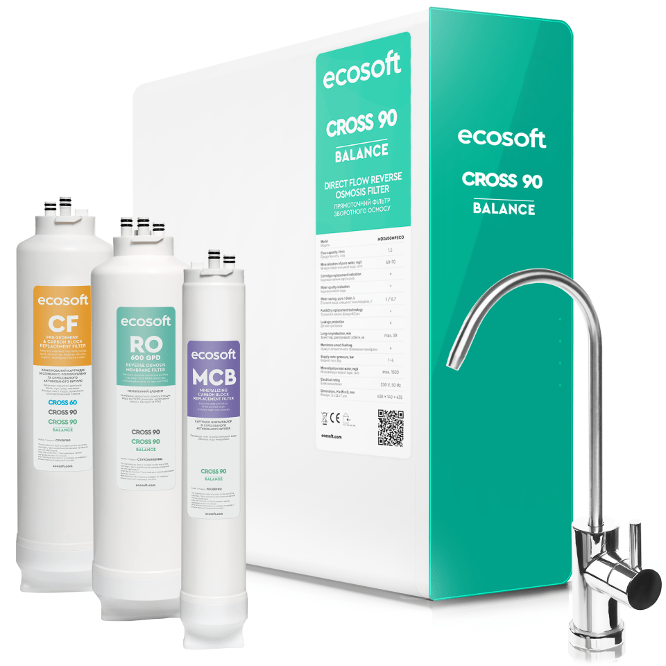 Ecosoft CROSS 90 Balance | System odwróconej osmozy - 2