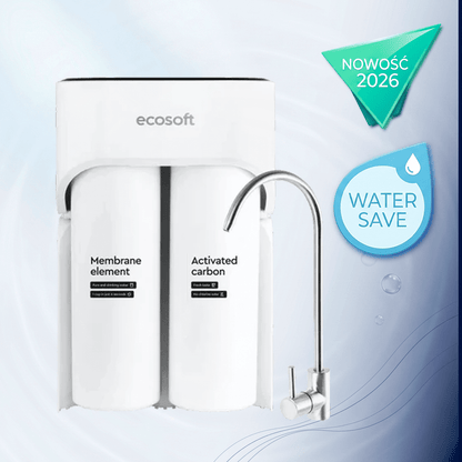 Ecosoft CROSS MAX | Filtr odwróconej osmozy bez zbiornika pod zlew - 1