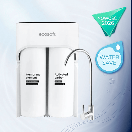Ecosoft CROSS MAX | Filtr odwróconej osmozy bez zbiornika pod zlew - 1