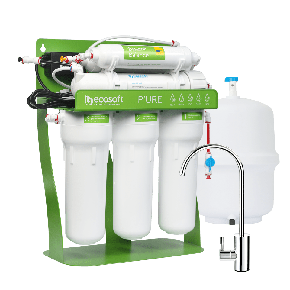 Ecosoft PURE Balance (z pompą) | System odwróconej osmozy - 1