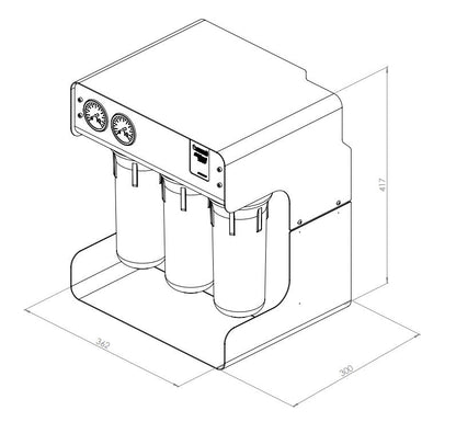 Ecosoft RObust COFFEE | System odwróconej osmozy - 13