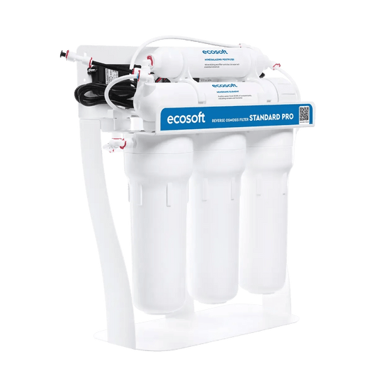 Ecosoft Standard PRO (z pompą, na metalowym stelażu) | System odwróconej osmozy z mineralizacją - 1