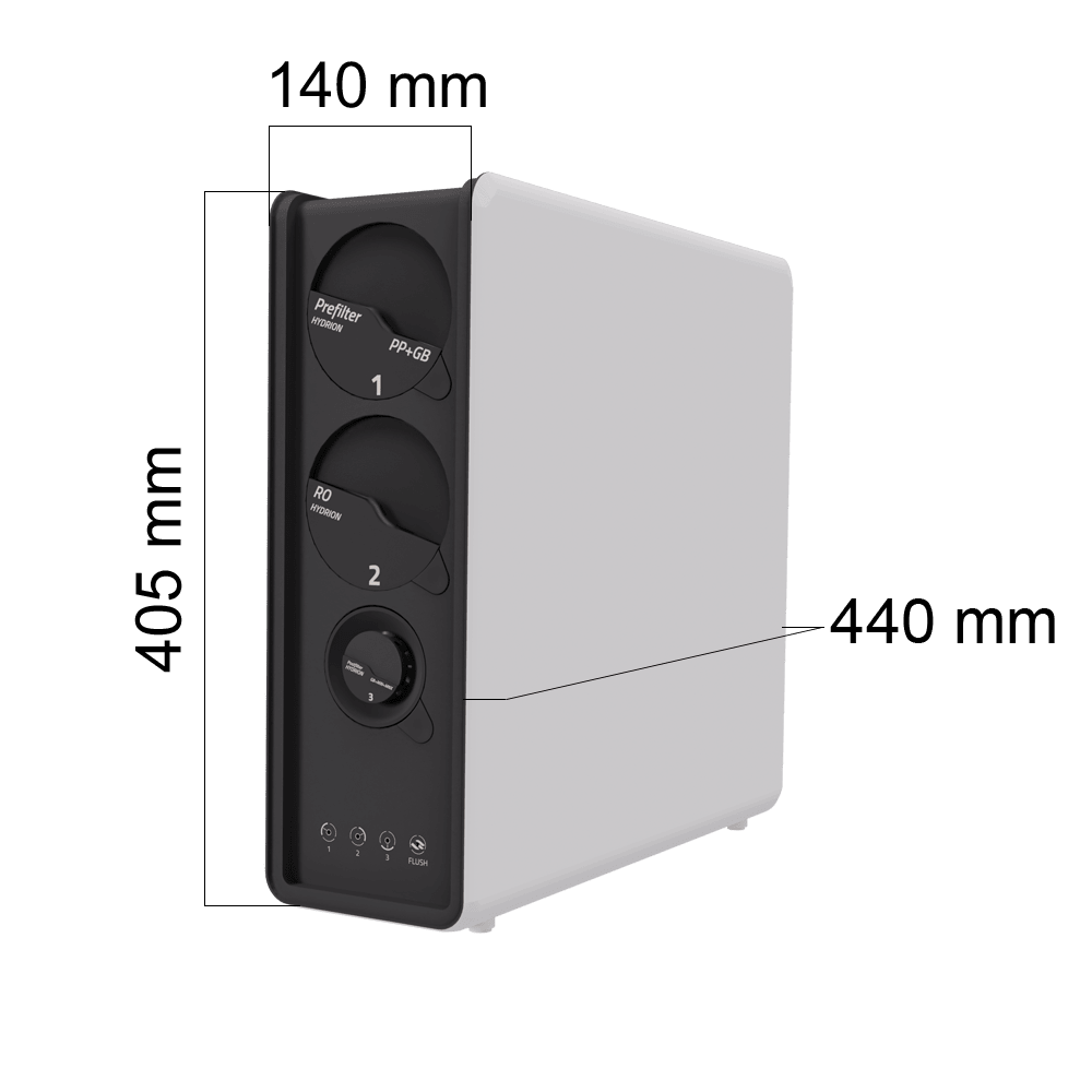 FITAQUA HYDRION 1000 GPD | Filtr odwróconej osmozy bez zbiornika pod zlew - 9