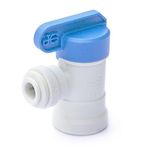 John Guest PPSV500822W zawór kątowy 1/4" x 1/4" NPTF | Elementy montażowe - 1
