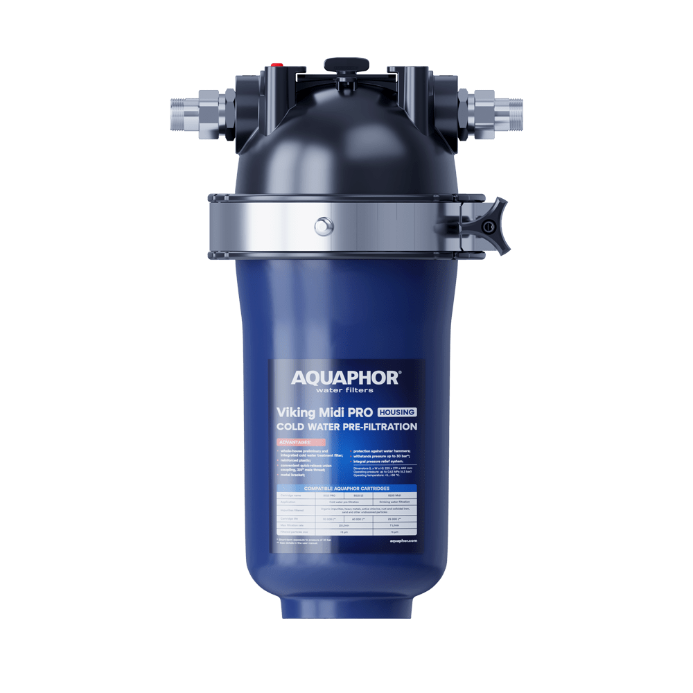 Korpus AQUAPHOR Wiking Pro Midi | Filtr wstępny - 1