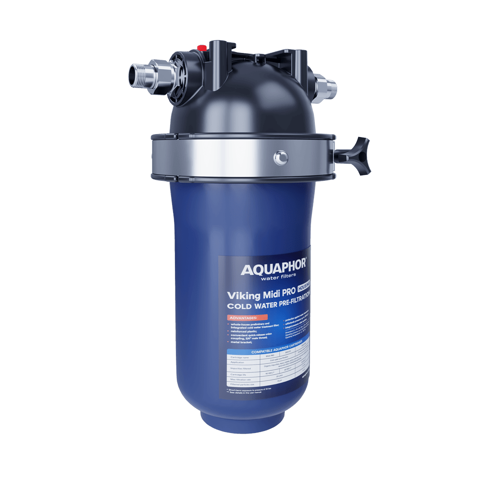 Korpus AQUAPHOR Wiking Pro Midi | Filtr wstępny - 2