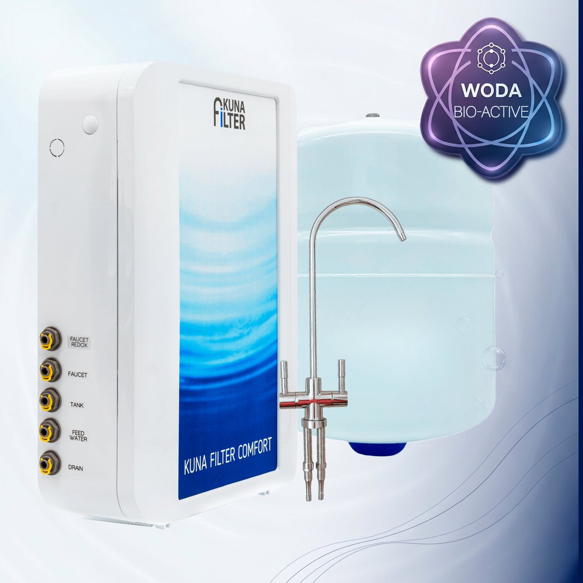 Kuna Filter Comfort REDOX | Filtr odwróconej osmozy z mineralizacją pod zlew - 1