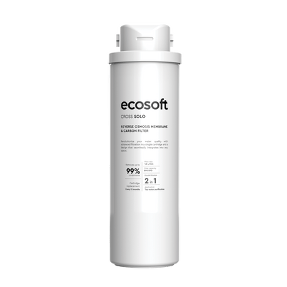 Membrana i filtr węglowy do CROSS Solo | Wkład filtrujący | Ecosoft - 1