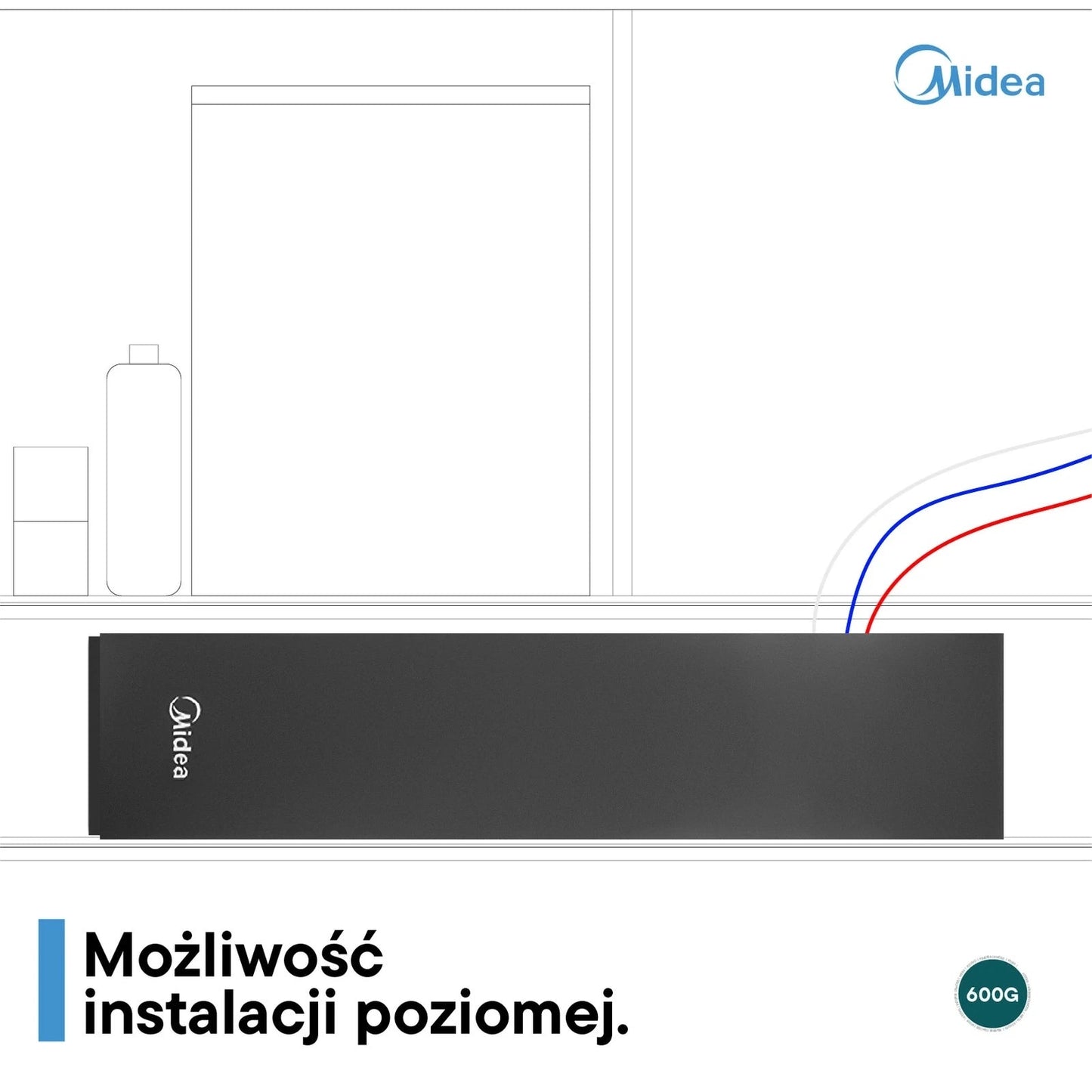 Midea 600GPD RO5 z WiFi | System odwróconej osmozy - 8