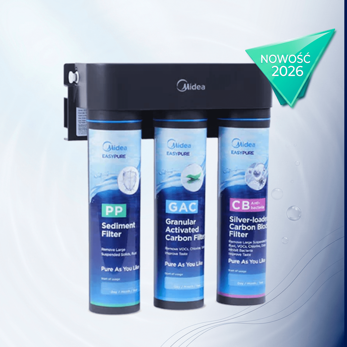 Midea EasyPure Flavour | Przepływowy filtr wody - 1