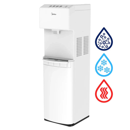 Midea JS1844S SODA PLUS WHITE | Wolnostojący dystrybutor wody - 1