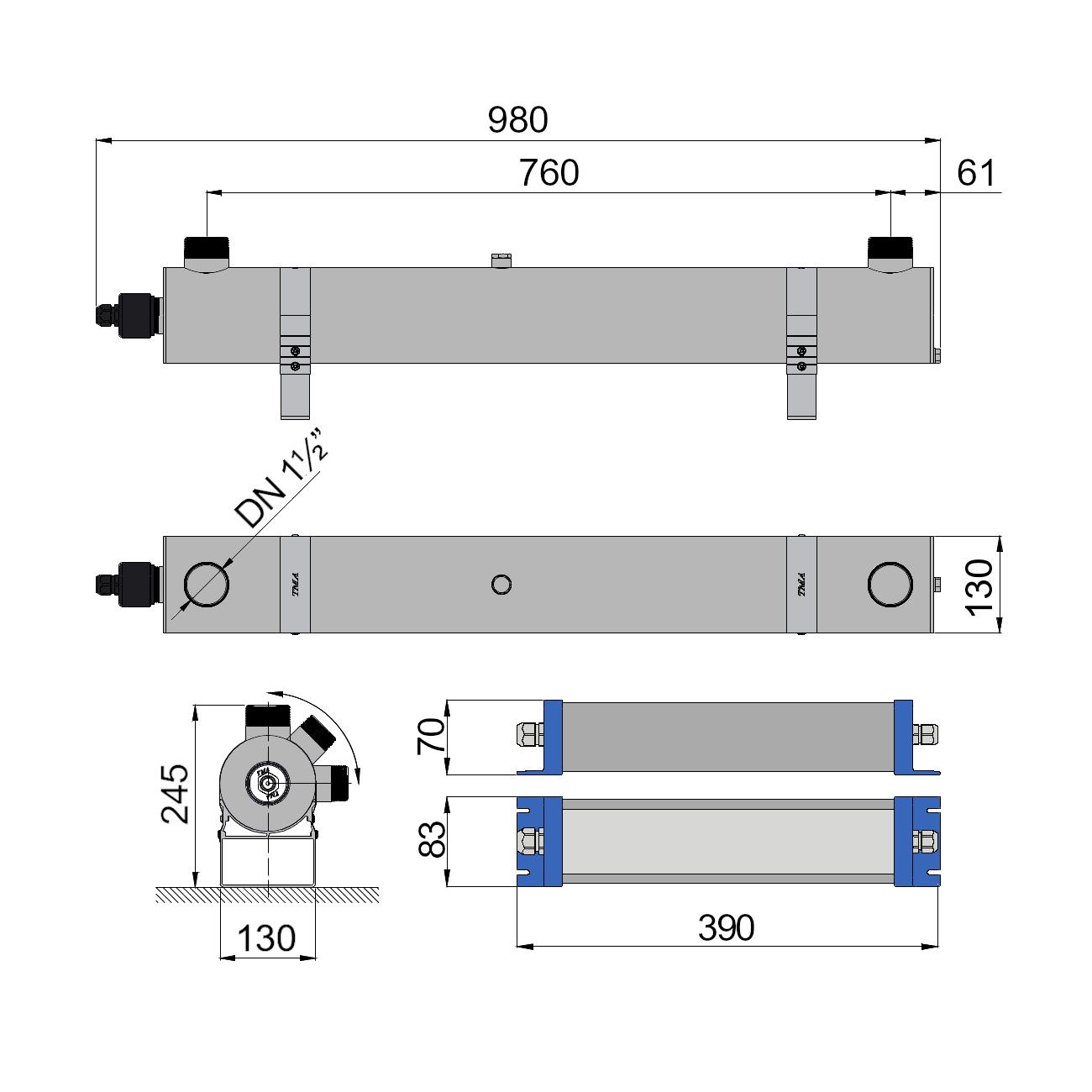 TMA D10 | Lampa bakteriobójcza UV - 3