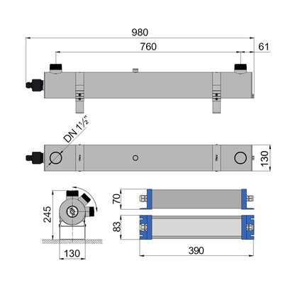 TMA D10 | Lampa bakteriobójcza UV - 3