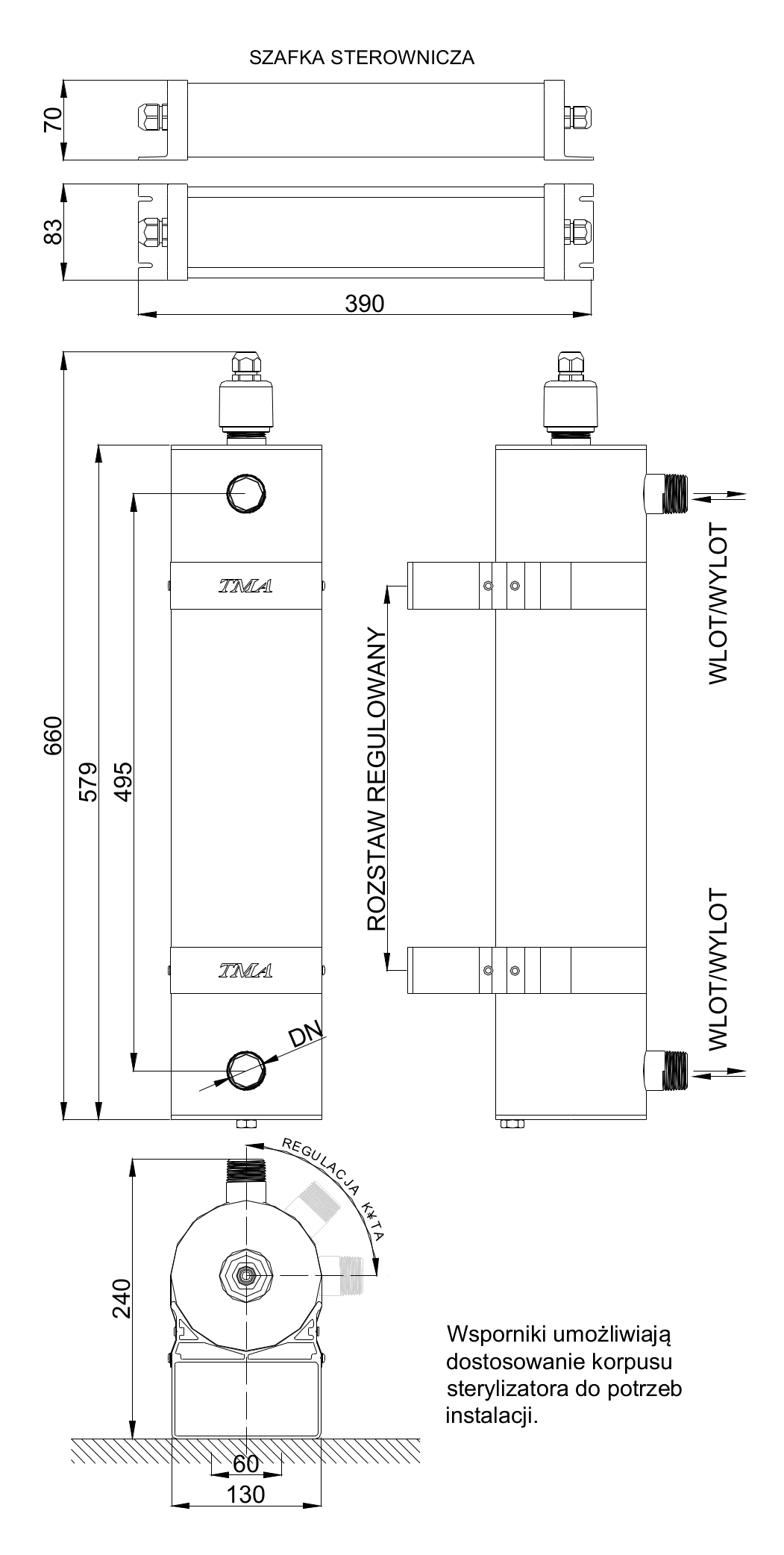 TMA D6 | Lampa bakteriobójcza UV - 2