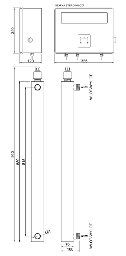 TMA D8 - S | Lampa bakteriobójcza UV - 2