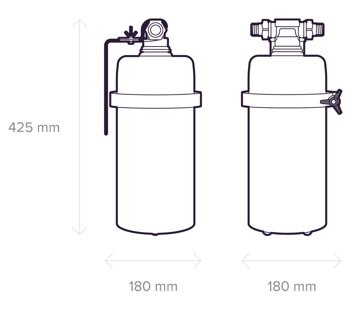 Zestaw AQUAPHOR Wiking Midi+B515 - 14 | Filtr wstępny - 4