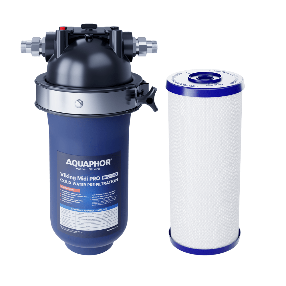 Zestaw AQUAPHOR Wiking Pro Midi+B150 Midi | Filtr wstępny - 1