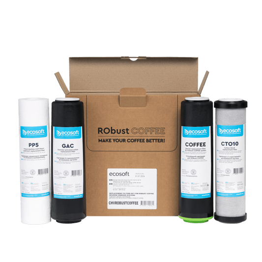 Zestaw wymiennych filtrów 1 - 2 - 3 - 4 do RObust COFFEE | Ecosoft - 1